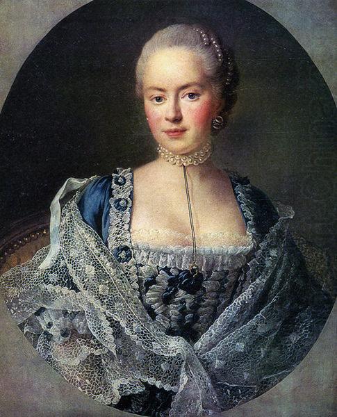 Francois-Hubert Drouais Portrait of Countess Darya Petrovna Saltykova china oil painting image